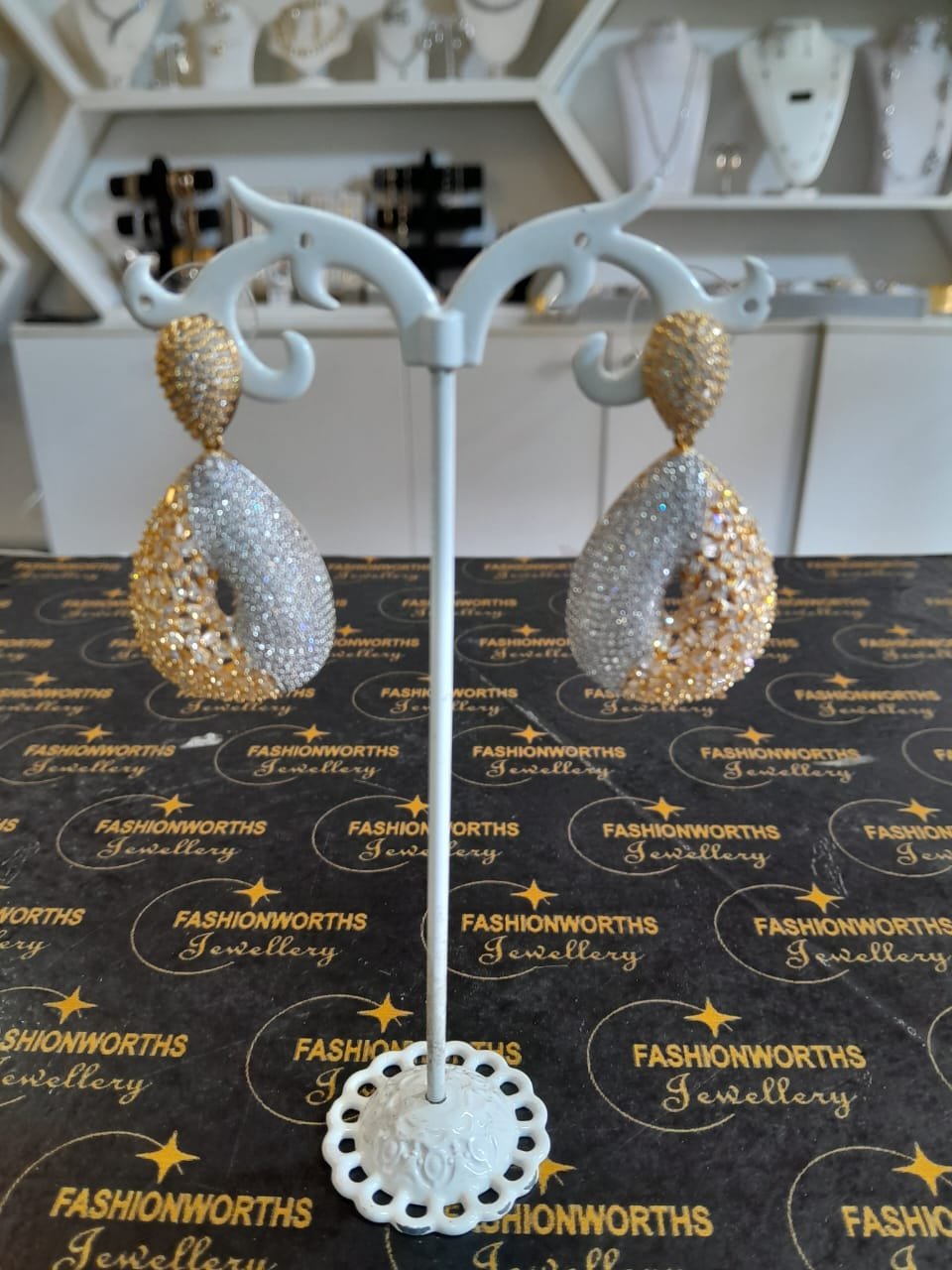 Classic Gold, Silver and Coloured Earrings