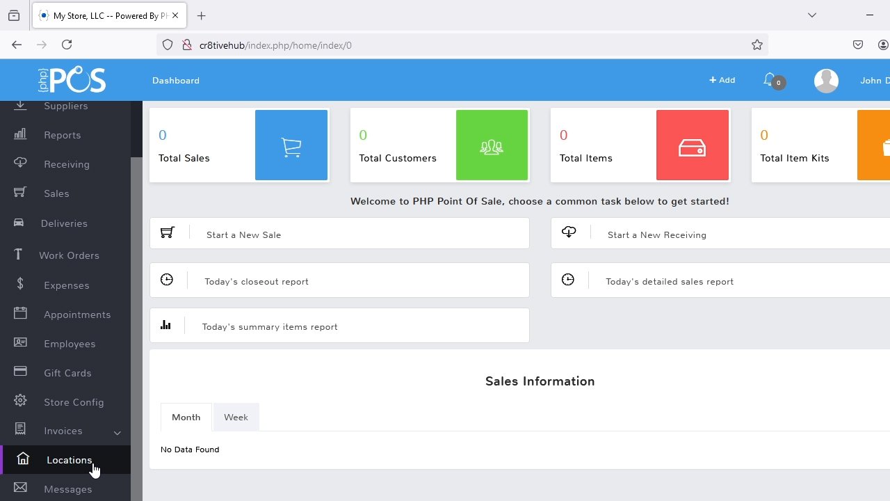 PHP Point Of Sale Software