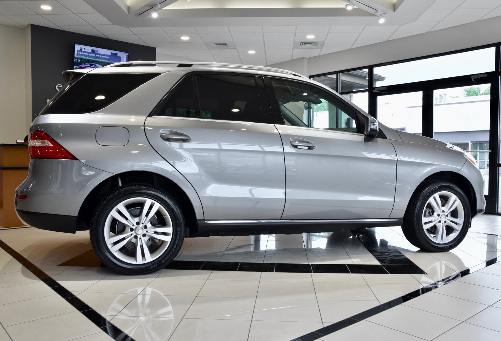 Mercedes-Benz M Class 2015 Silver