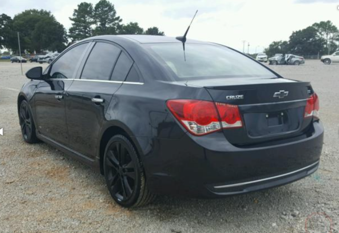 Chevrolet Cruze 2012 Black