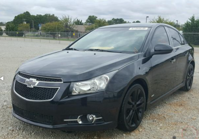 Chevrolet Cruze 2012 Black