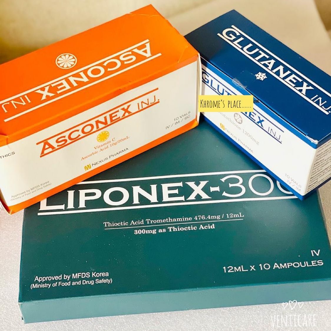 Khrome skin products