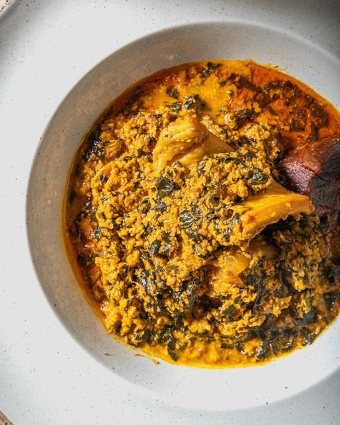 Egusi &amp; Pounded Yam