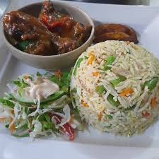 rice and stew