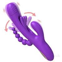 Multispeed Vibrator G Spot Dildo Rabbit Female Adult Sex Toy