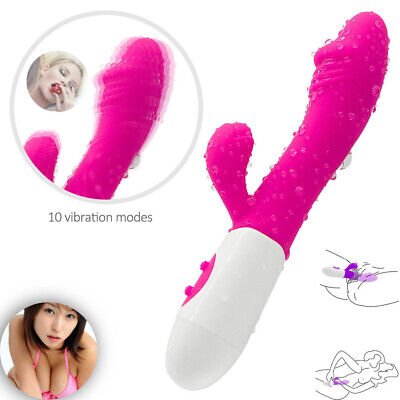 Multispeed Vibrator G Spot Dildo Rabbit Female Adult Sex Toy