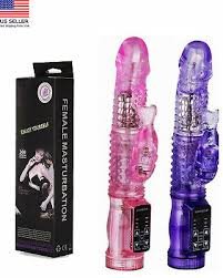 Multispeed Vibrator G Spot Dildo Rabbit Female Adult Sex Toy
