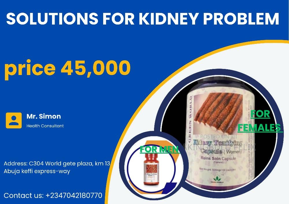 Kidney tonifying capsule for men and women